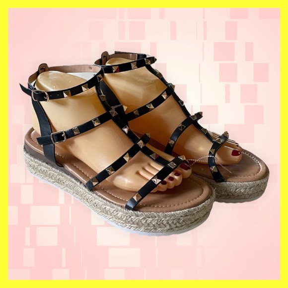 💰CLEARANCE!💰 Mata Danniela-3 Black Platform